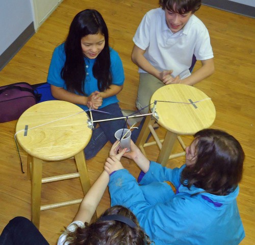 Experiential History ISW 6th graders use engineering to understand history.